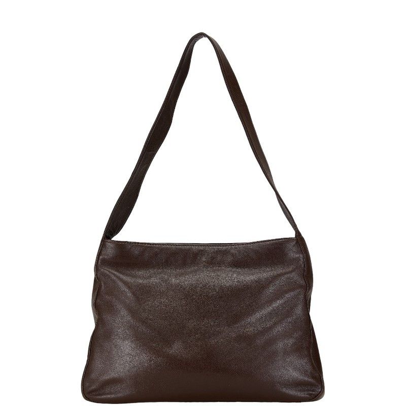 Loewe Loewe Loewe Leather Anagram Semi Shoulder Bag Leather Shoulder Bag in Very Good Condition Size ONE SIZE - 3 Thumbnail