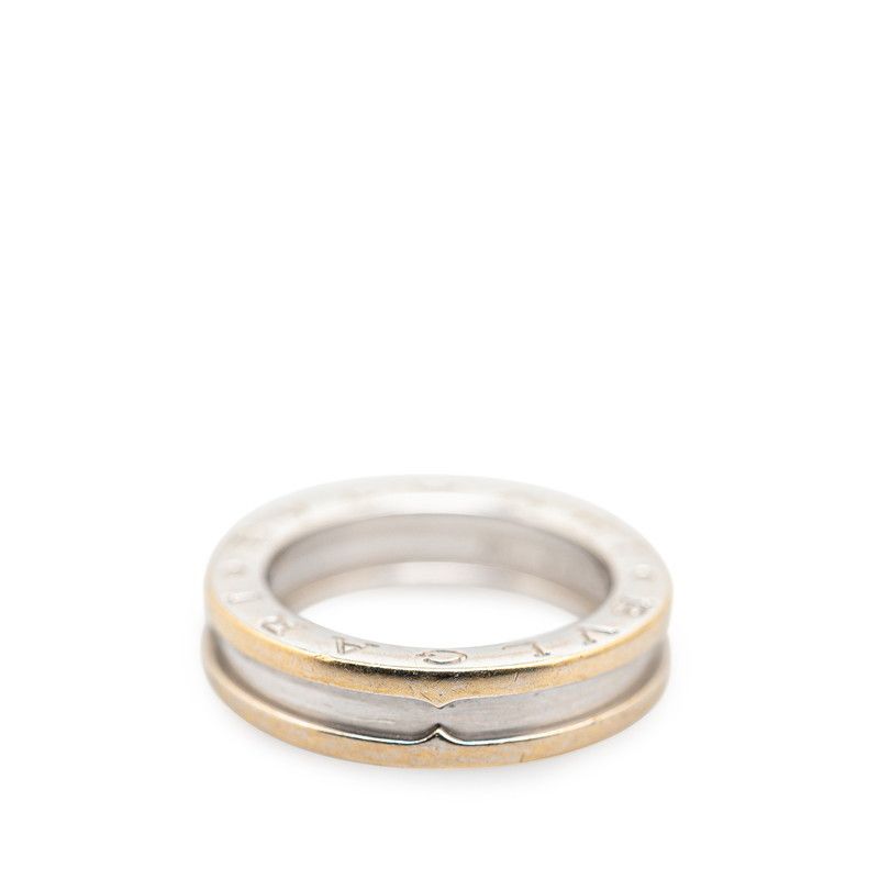 Bvlgari Bvlgari Bvlgari B-Zero 1 Band Ring K18WG White Gold #50 Metal Ring in Very Good Condition Size ONE SIZE - 2 Thumbnail