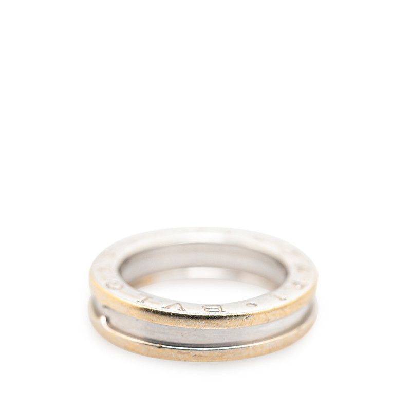 Bvlgari Bvlgari Bvlgari B-Zero 1 Band Ring K18WG White Gold #50 Metal Ring in Very Good Condition Size ONE SIZE - 3 Thumbnail