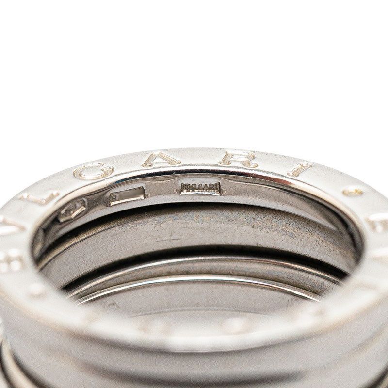 Bvlgari Bvlgari Bvlgari B-Zero1 2-Band Ring K18WG White Gold #49 Metal Ring in Very Good Condition Size ONE SIZE - 7 Thumbnail