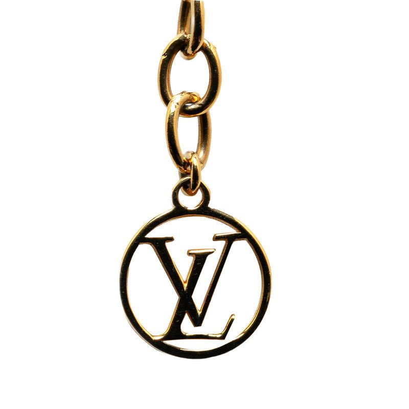 Louis Vuitton Louis Vuitton Louis Vuitton Essential V Necklace M68358 Gold Plated Metal Necklace M68358 in Very Good Condition Size ONE SIZE - 4 Thumbnail