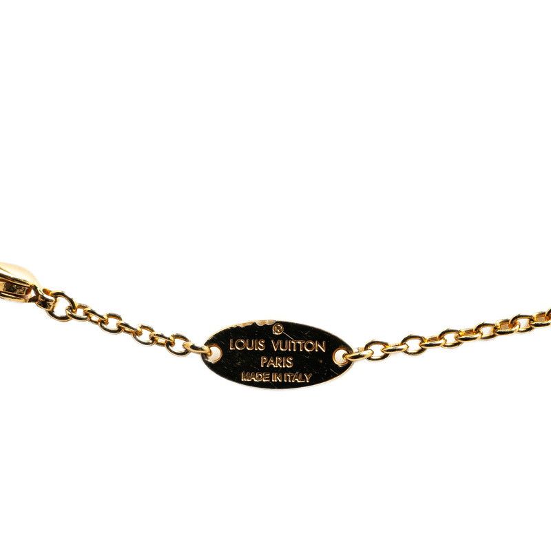 Louis Vuitton Louis Vuitton Louis Vuitton Essential V Necklace M68358 Gold Plated Metal Necklace M68358 in Very Good Condition Size ONE SIZE - 6 Thumbnail