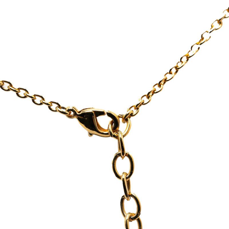 Louis Vuitton Louis Vuitton Louis Vuitton Essential V Necklace M68358 Gold Plated Metal Necklace M68358 in Very Good Condition Size ONE SIZE - 3 Thumbnail
