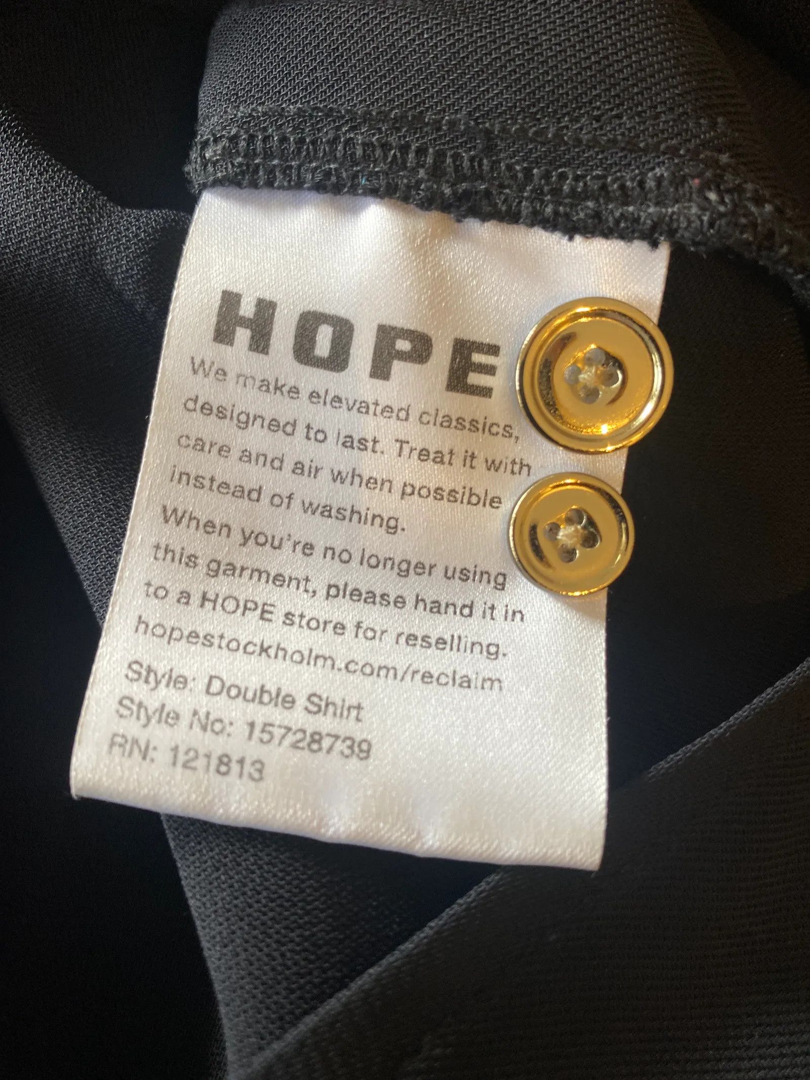 Hope Hope Double Shirt Blouse Size S / US 4 / IT 40 - 3 Thumbnail