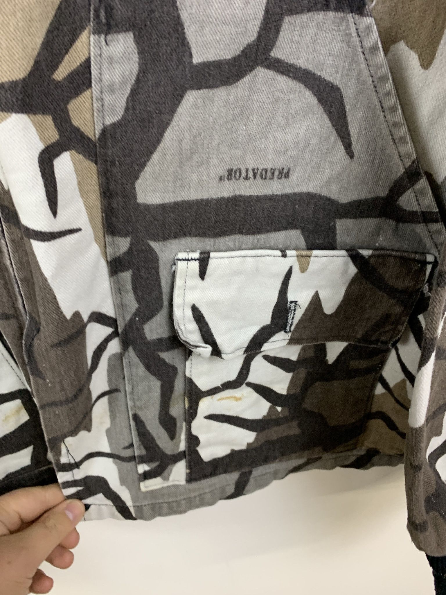 Realtree Vintage Predator Camo Jacket 1990s Realtree Predator Camo Zip Light Jacket Size XXXL Size US XXL / EU 58 / 5 - 3 Thumbnail