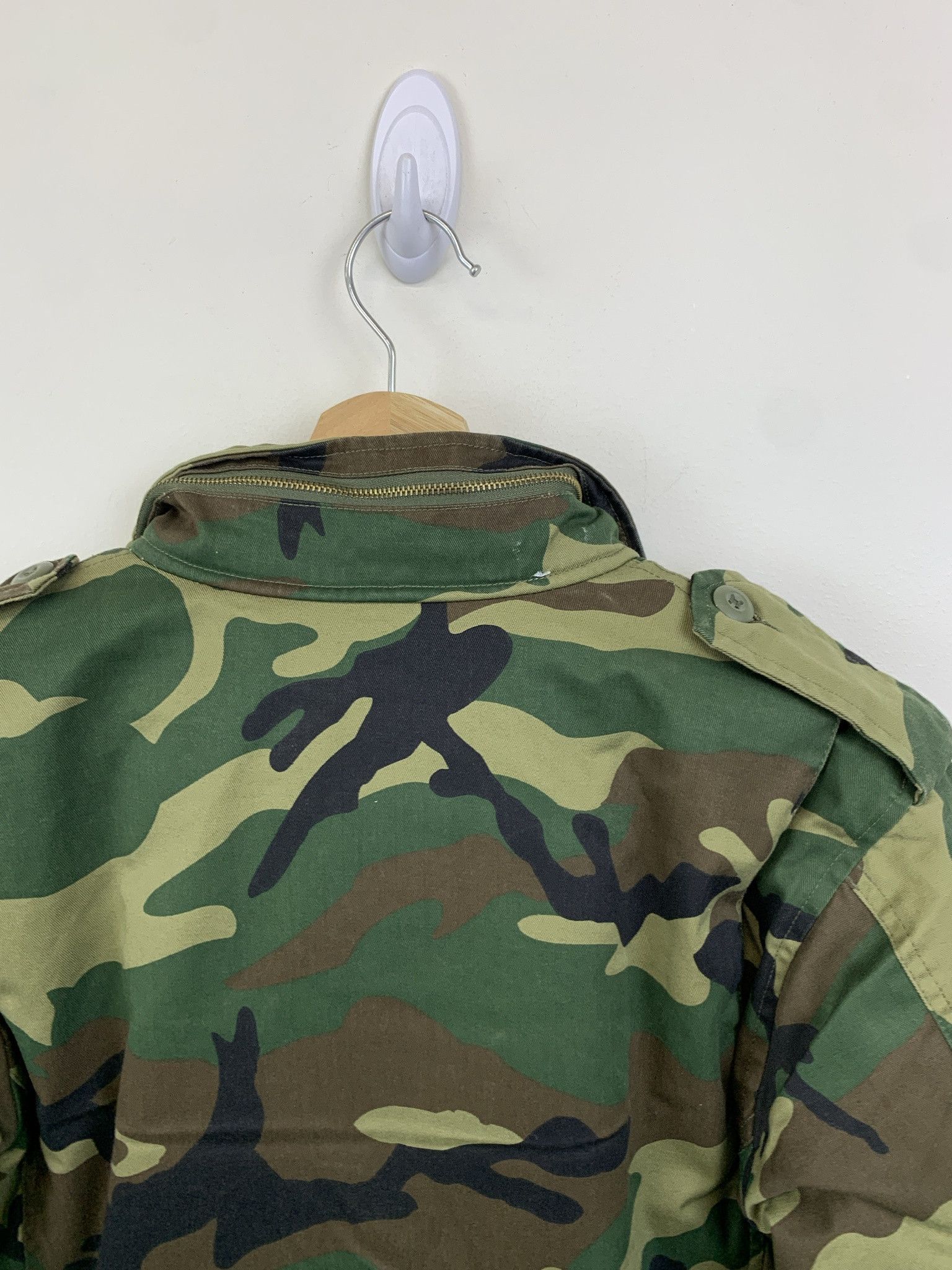 Other Vintaeg Military Woodland Camo Cold Weatehr Llined Jacket Size M Size US M / EU 48-50 / 2 - 4 Thumbnail