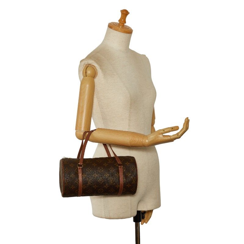 Louis Vuitton Louis Vuitton Louis Vuitton Monogram Papillon 26 Shoulder Bag M51366 Brown PVC Leather Canvas Shoulder Bag M51366 in Good Condition Size ONE SIZE - 9 Thumbnail