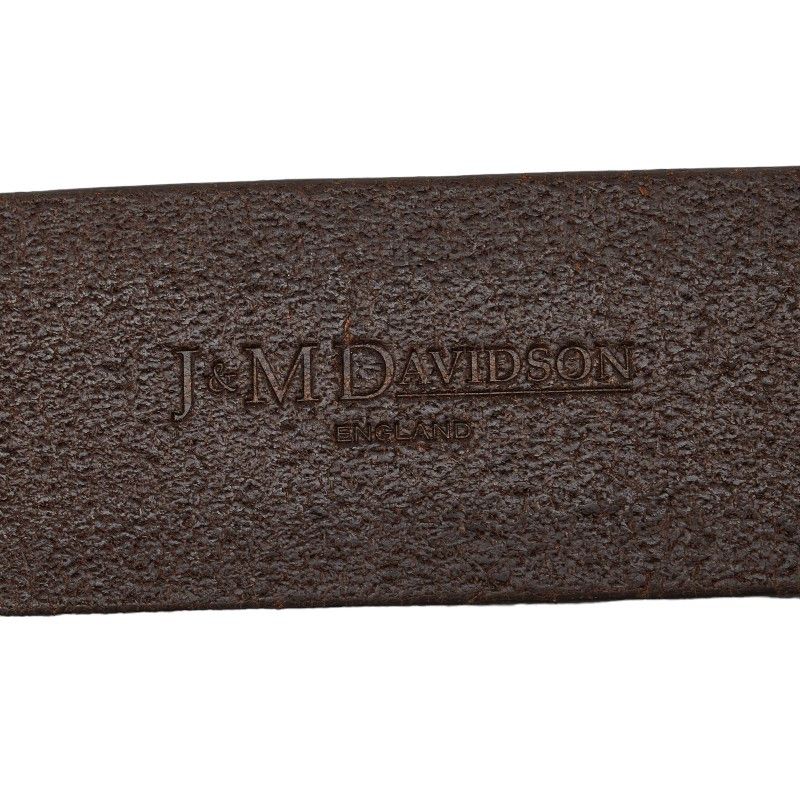 Other Other J&M Davidson Leather Ring Belt 30/75 Brown Gold Leather Belt in Very Good Condition Size ONE SIZE - 7 Thumbnail