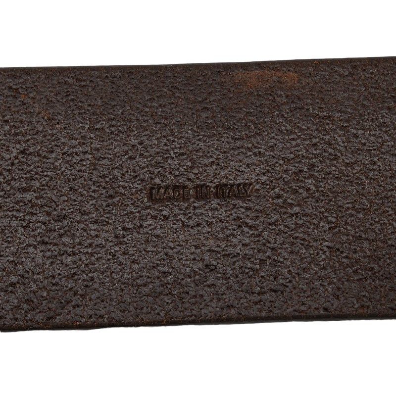 Other Other J&M Davidson Leather Ring Belt 30/75 Brown Gold Leather Belt in Very Good Condition Size ONE SIZE - 8 Thumbnail