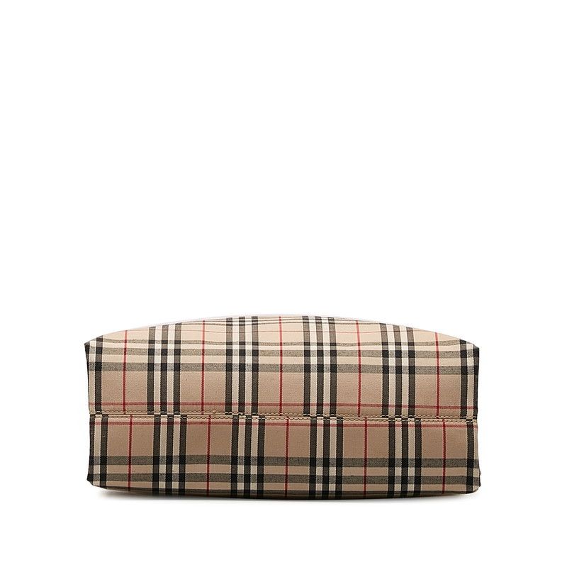 Burberry Burberry Burberry Nova Check Canvas Tote Bag Beige Multicolor Canvas Tote Bag in Great Condition Size ONE SIZE - 4 Thumbnail