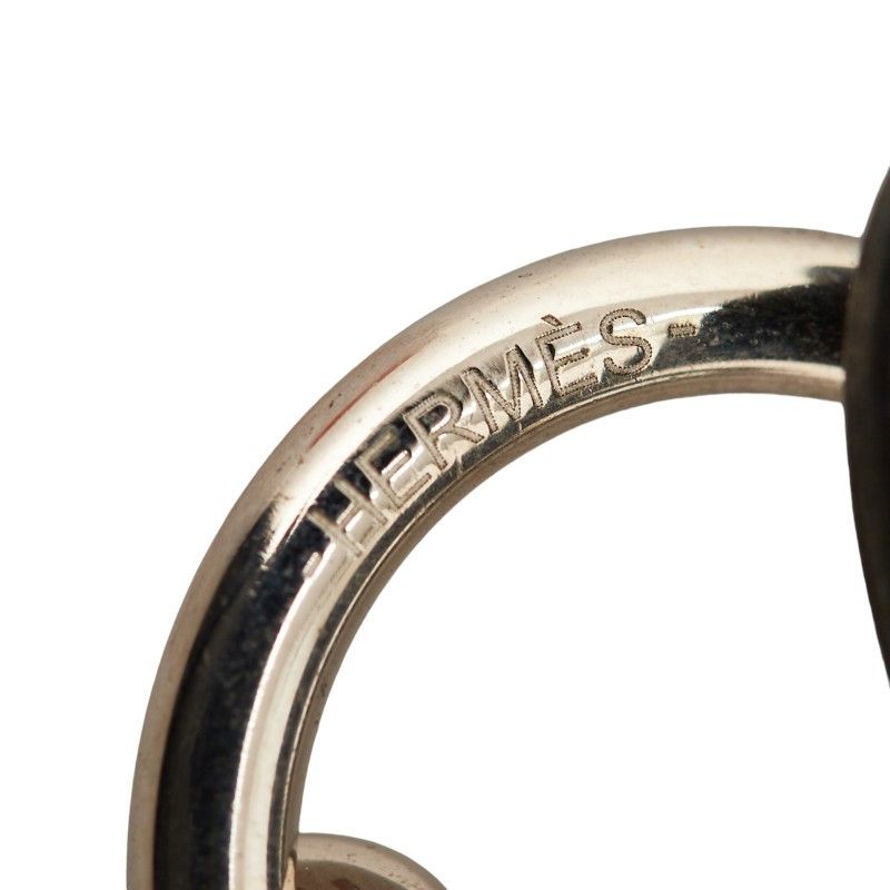 Hermes Hermes Hermes Carnaby Metal Leather Earrings Metal Earrings Stamp C (2018) Size ONE SIZE - 3 Thumbnail