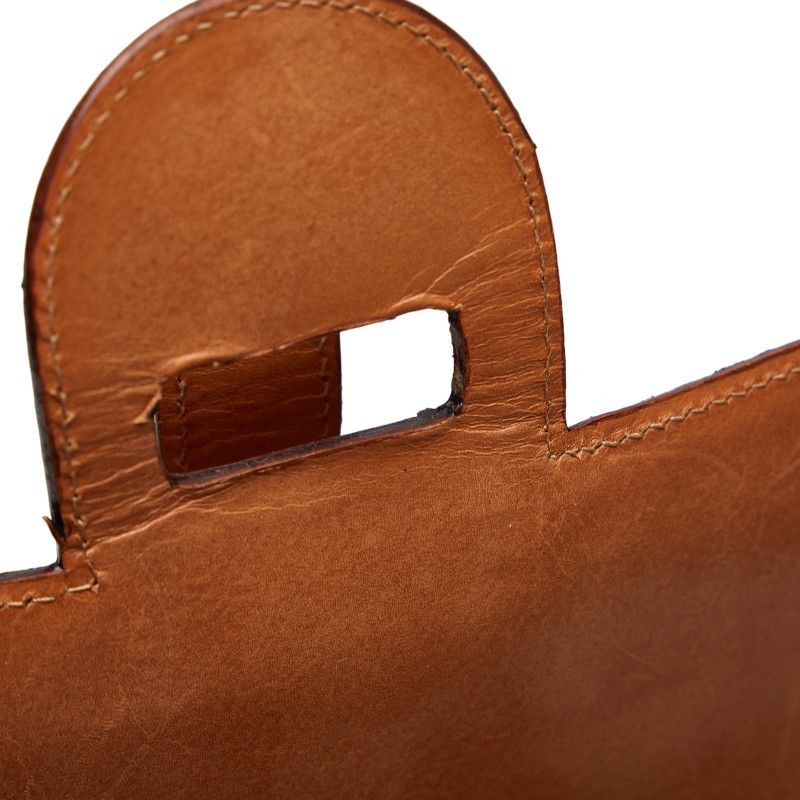 Celine Celine Celine Macadam Brown PVC Leather Handbag Canvas Handbag Size ONE SIZE - 6 Thumbnail