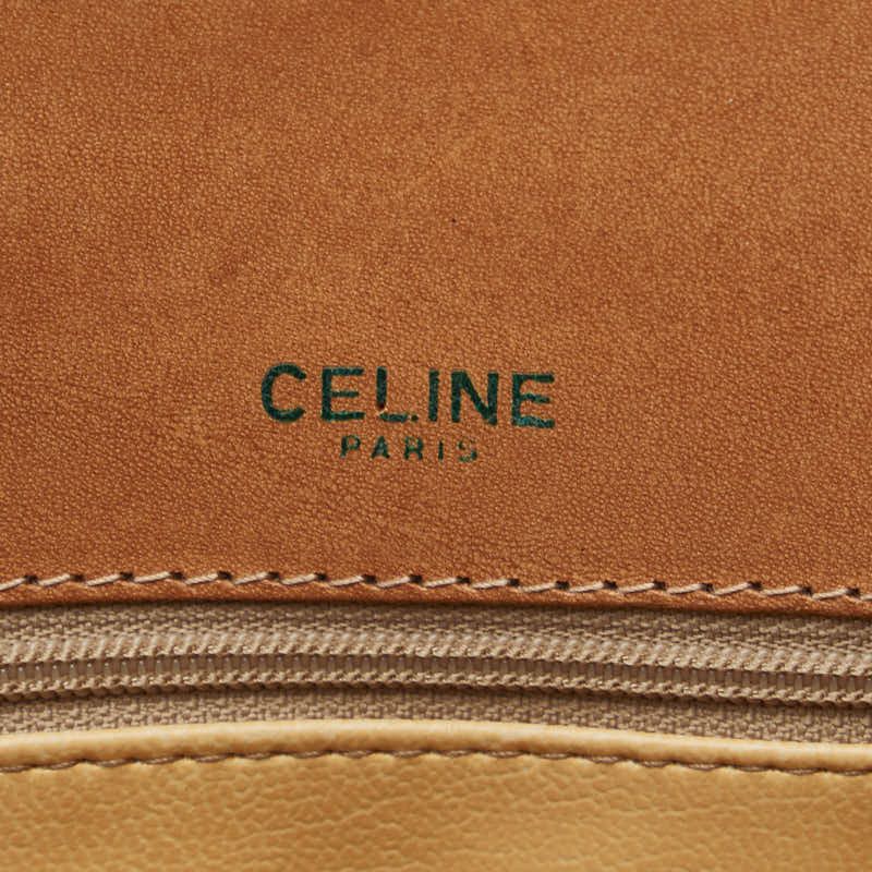 Celine Celine Celine Macadam Brown PVC Leather Handbag Canvas Handbag Size ONE SIZE - 9 Thumbnail