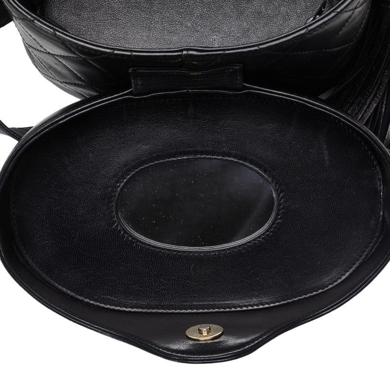 Chanel Chanel Chanel Leather Coco Mark Tassel Shoulder Bag Leather Crossbody Bag in Very Good Condition Size ONE SIZE - 7 Thumbnail