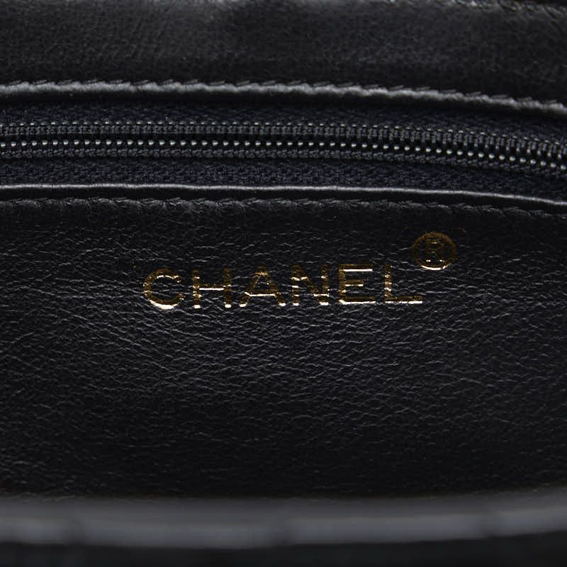 Chanel Chanel Chanel Leather Coco Mark Tassel Shoulder Bag Leather Crossbody Bag in Very Good Condition Size ONE SIZE - 9 Thumbnail