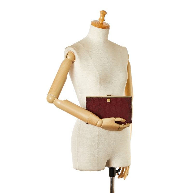 Dior Dior Dior Trotter Canvas Clutch Bag Canvas Clutch Bag in Very Good Condition Size ONE SIZE - 8 Thumbnail