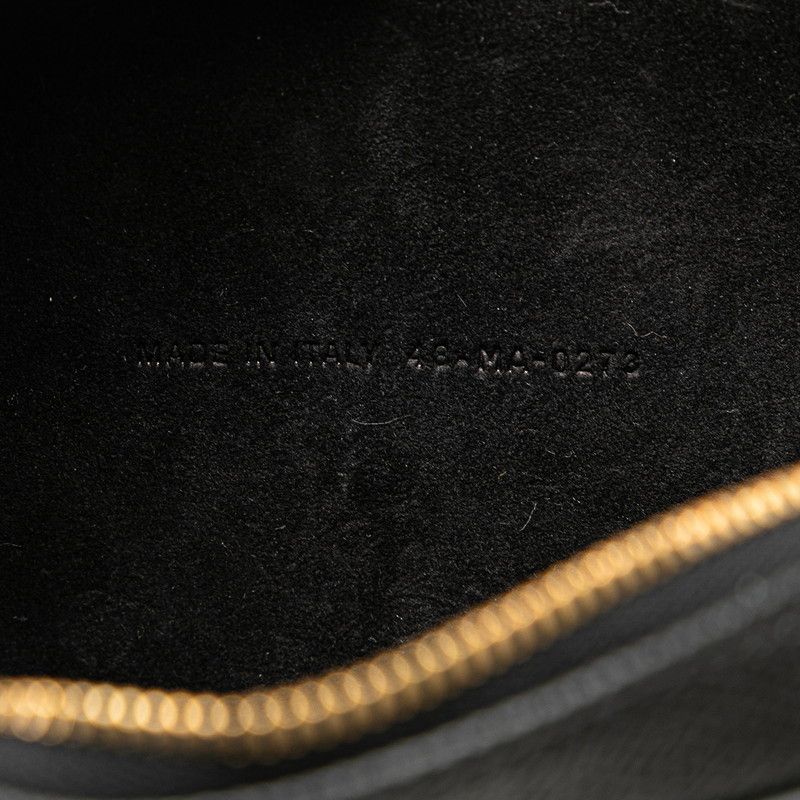 Dior Dior Caro Double Pouch Leather Shoulder Bag Leather Crossbody Bag in Great Condition Handle Bags