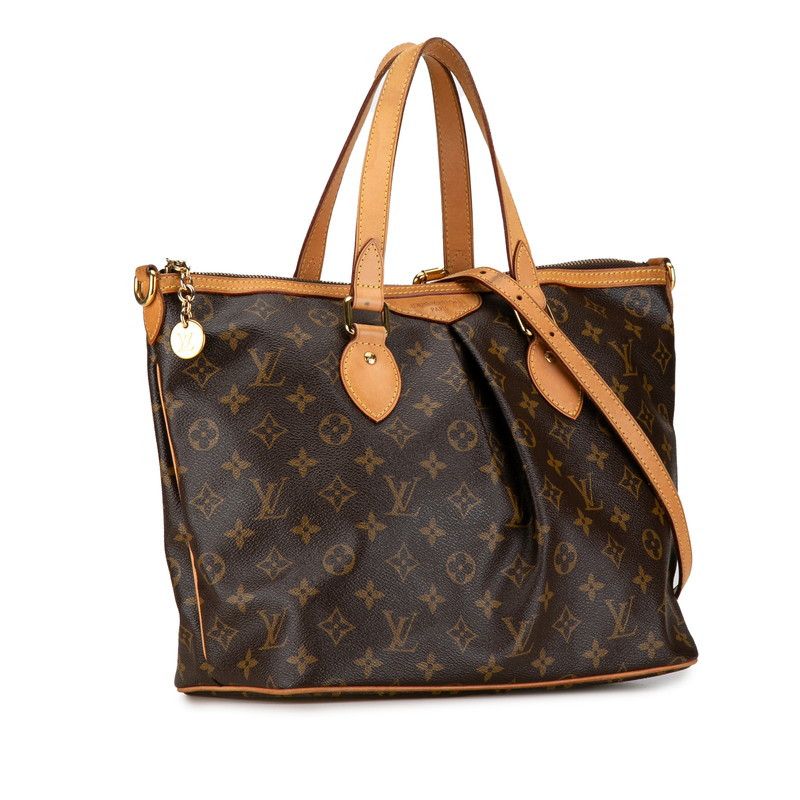 Louis Vuitton Louis Vuitton Louis Vuitton Monogram Palermo PM 2WAY Handbag M40145 Canvas Handbag M40145 in Very Good Condition Size ONE SIZE - 3 Thumbnail