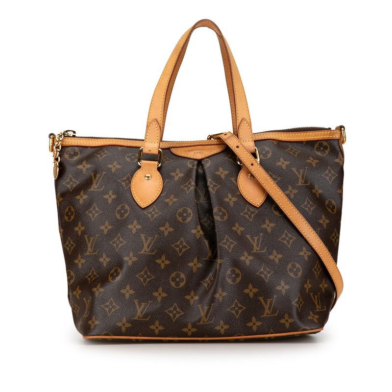 Louis Vuitton Louis Vuitton Louis Vuitton Monogram Palermo PM 2WAY Handbag M40145 Canvas Handbag M40145 in Very Good Condition Size ONE SIZE - 2 Thumbnail