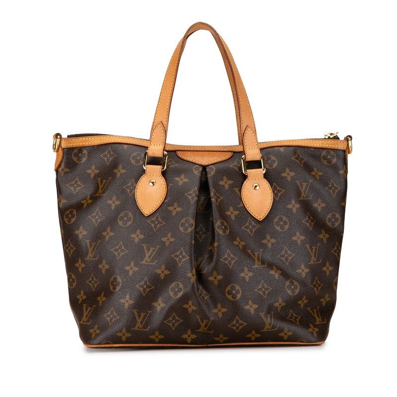 Louis Vuitton Louis Vuitton Louis Vuitton Monogram Palermo PM 2WAY Handbag M40145 Canvas Handbag M40145 in Very Good Condition Size ONE SIZE - 4 Thumbnail