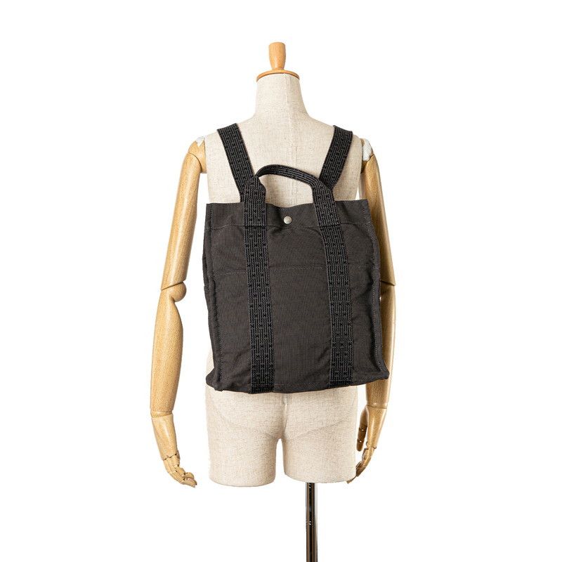 Hermes Hermes Hermes Herline MM Canvas Backpack Canvas Backpack in Very Good Condition Size ONE SIZE - 8 Thumbnail