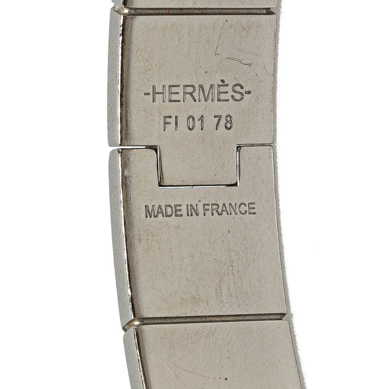 Hermes Hermes Hermes Charnieres PM Enamel Bangle Bracelet Metal Bangle in Very Good Condition Size ONE SIZE - 4 Thumbnail