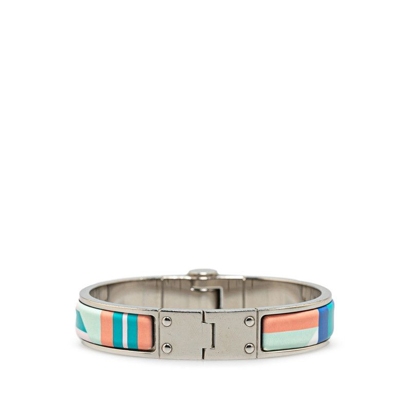 Hermes Hermes Hermes Charnieres PM Enamel Bangle Bracelet Metal Bangle in Very Good Condition Size ONE SIZE - 3 Thumbnail
