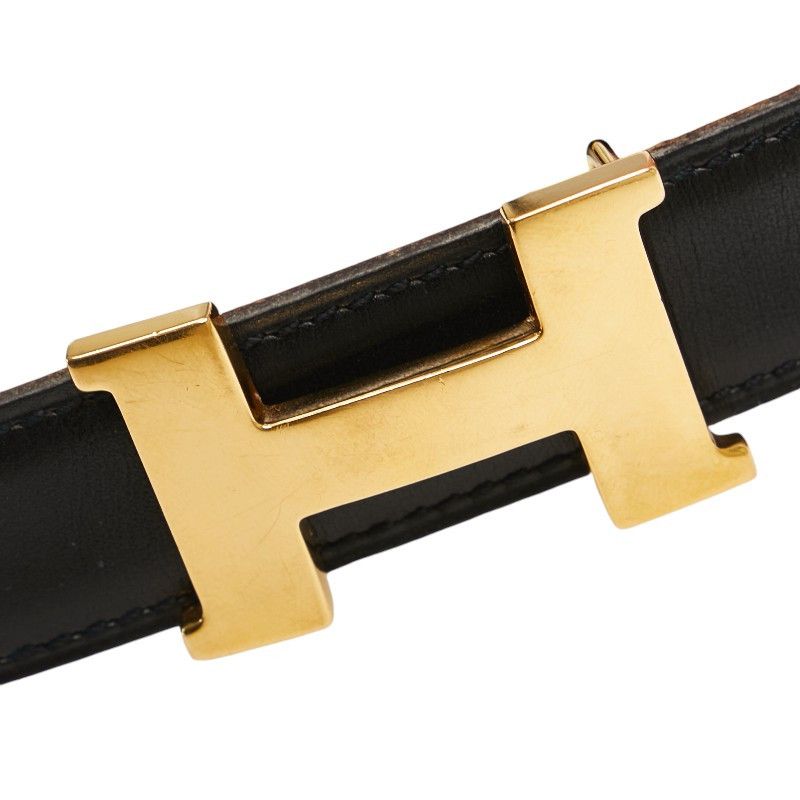 Hermes Hermes Hermes Constance H Buckle Leather Belt Leather Belt in Very Good Condition Size ONE SIZE - 4 Thumbnail