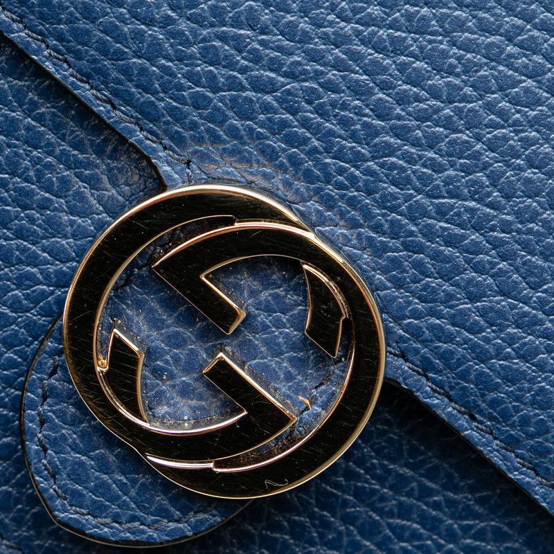 Gucci Gucci Gucci Interlocking G Leather Chain Shoulder Bag 510314 Leather Crossbody Bag 510314 in Very Good Condition Size ONE SIZE - 5 Thumbnail
