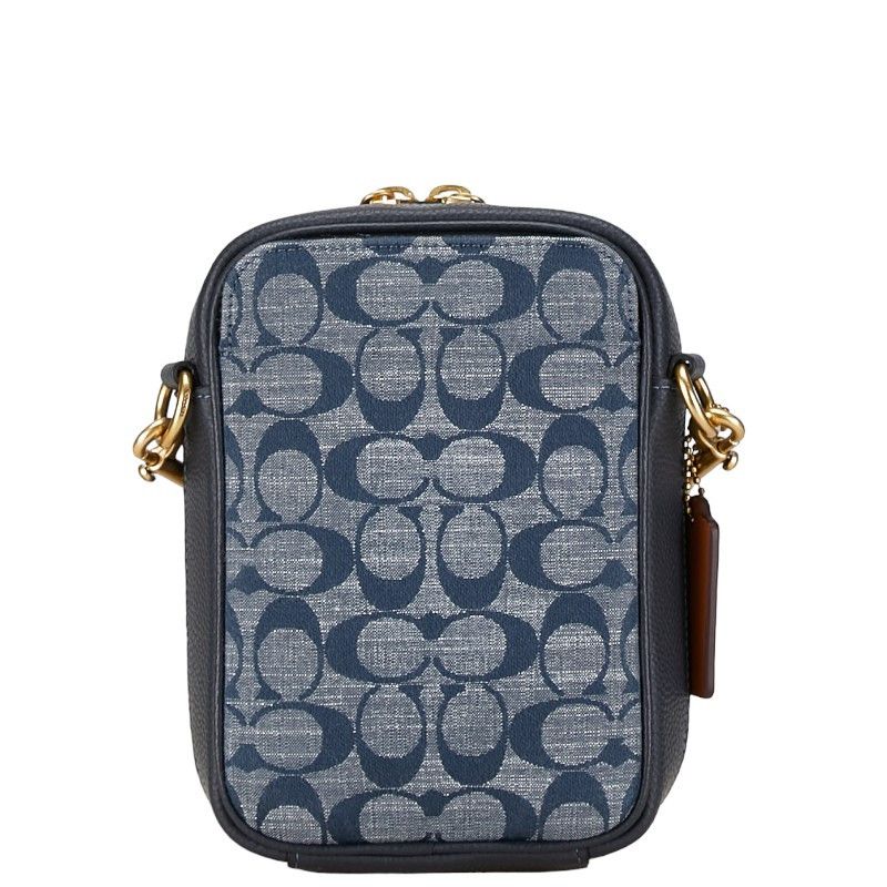 Coach Coach Coach Signature Canvas Leather Crossbody Shoulder Bag C2257 Canvas Crossbody Bag C2257 in Great Condition Size ONE SIZE - 3 Thumbnail