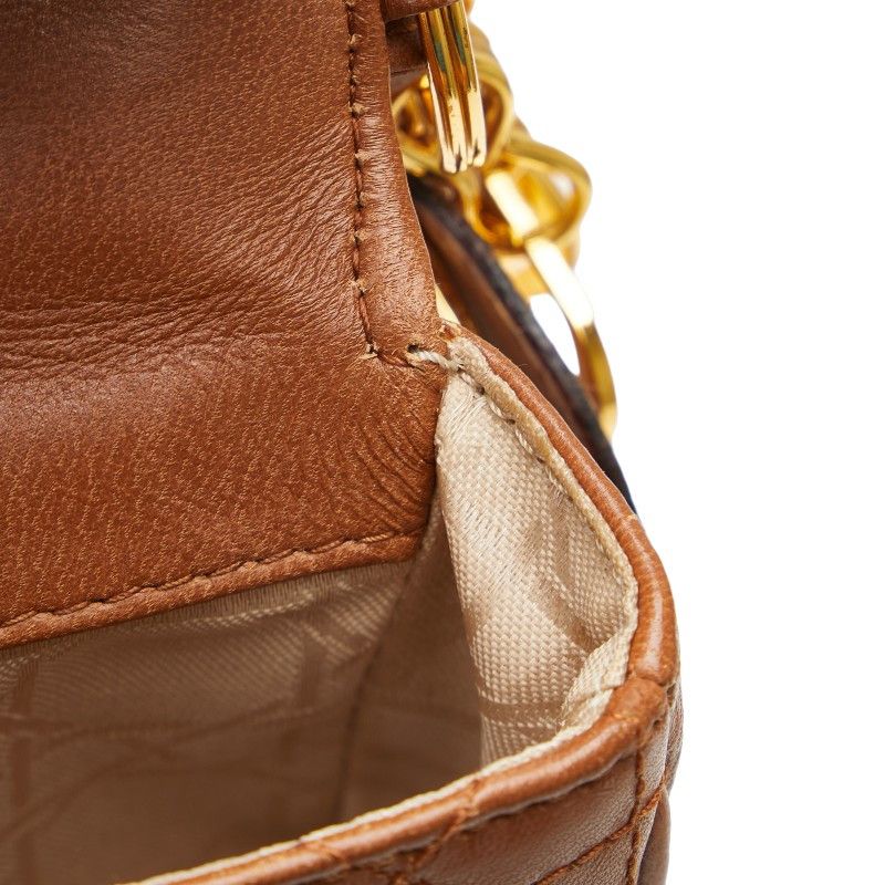 Dior Dior Dior Leather Cannage Shoulder Bag Leather Crossbody Bag in Very Good Condition Size ONE SIZE - 5 Thumbnail