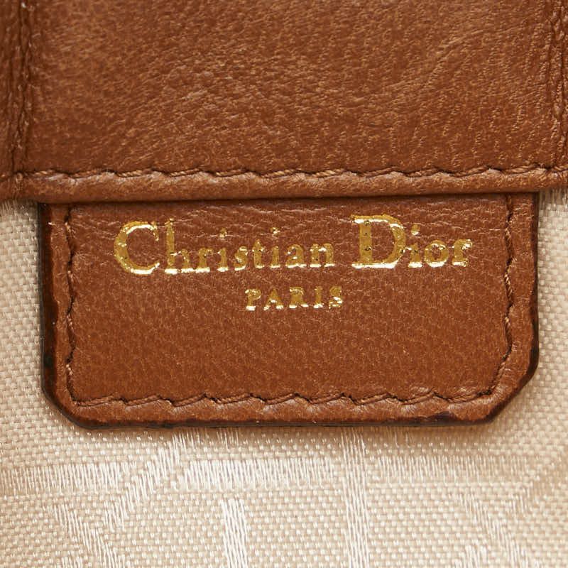 Dior Dior Dior Leather Cannage Shoulder Bag Leather Crossbody Bag in Very Good Condition Size ONE SIZE - 8 Thumbnail