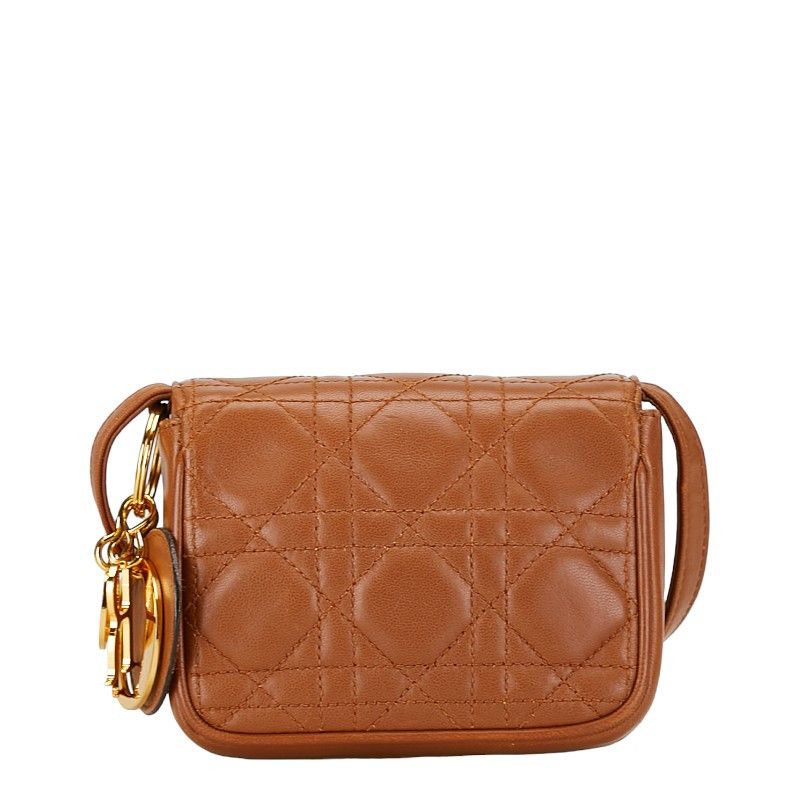 Dior Dior Dior Leather Cannage Shoulder Bag Leather Crossbody Bag in Very Good Condition Size ONE SIZE - 3 Thumbnail