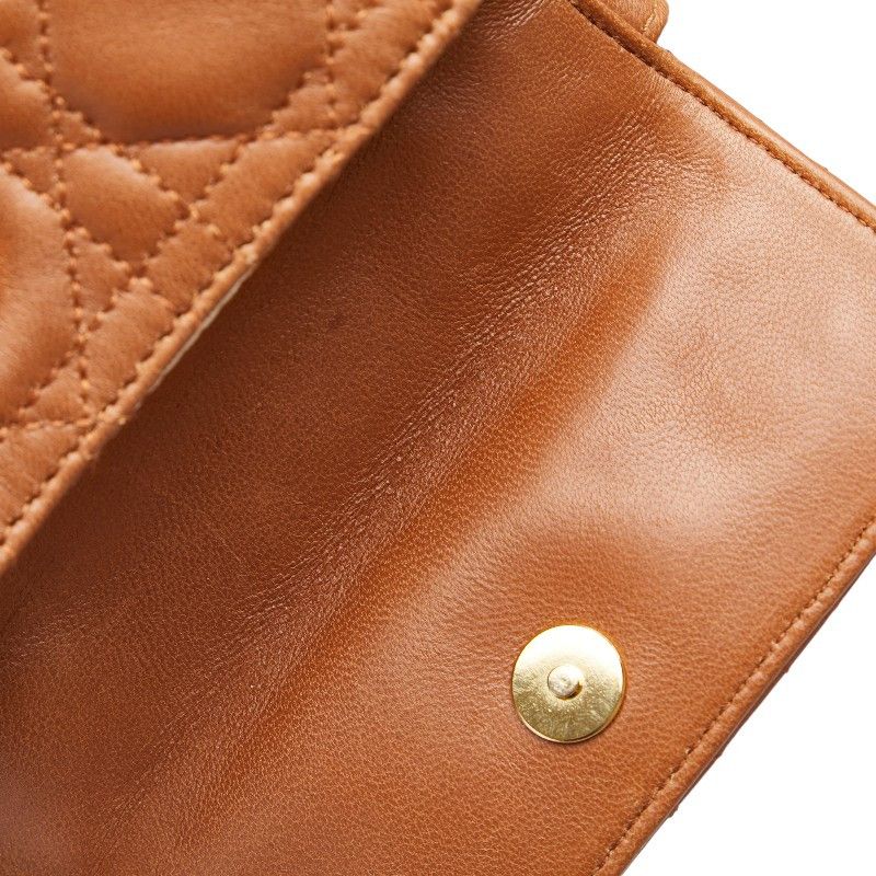 Dior Dior Dior Leather Cannage Shoulder Bag Leather Crossbody Bag in Very Good Condition Size ONE SIZE - 6 Thumbnail
