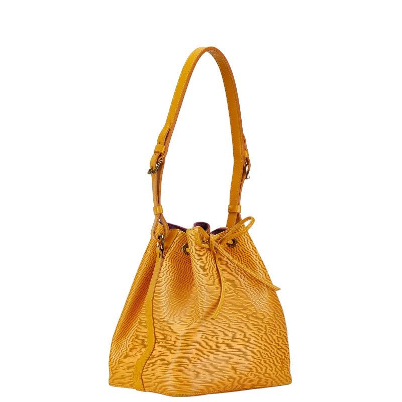 Louis Vuitton Louis Vuitton Louis Vuitton Epi Petit Noe Shoulder Bag M44109 Yellow Leather Leather Shoulder Bag M44109 in Good Condition Size ONE SIZE - 2 Thumbnail