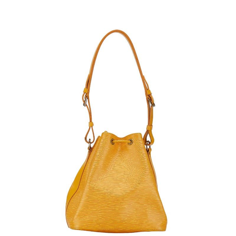 Louis Vuitton Louis Vuitton Louis Vuitton Epi Petit Noe Shoulder Bag M44109 Yellow Leather Leather Shoulder Bag M44109 in Good Condition Size ONE SIZE - 3 Thumbnail