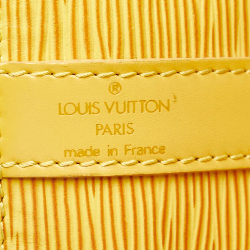 Louis Vuitton Louis Vuitton Louis Vuitton Epi Petit Noe Shoulder Bag M44109 Yellow Leather Leather Shoulder Bag M44109 in Good Condition Size ONE SIZE - 9 Thumbnail