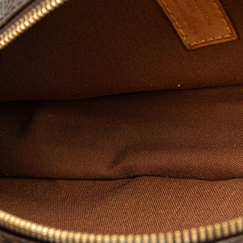 Louis Vuitton Louis Vuitton Louis Vuitton Monogram Pochette Gange Waist Bag M51870 Brown PVC Leather Canvas Belt Bag M51870 in Very Good Condition Size ONE SIZE - 7 Thumbnail