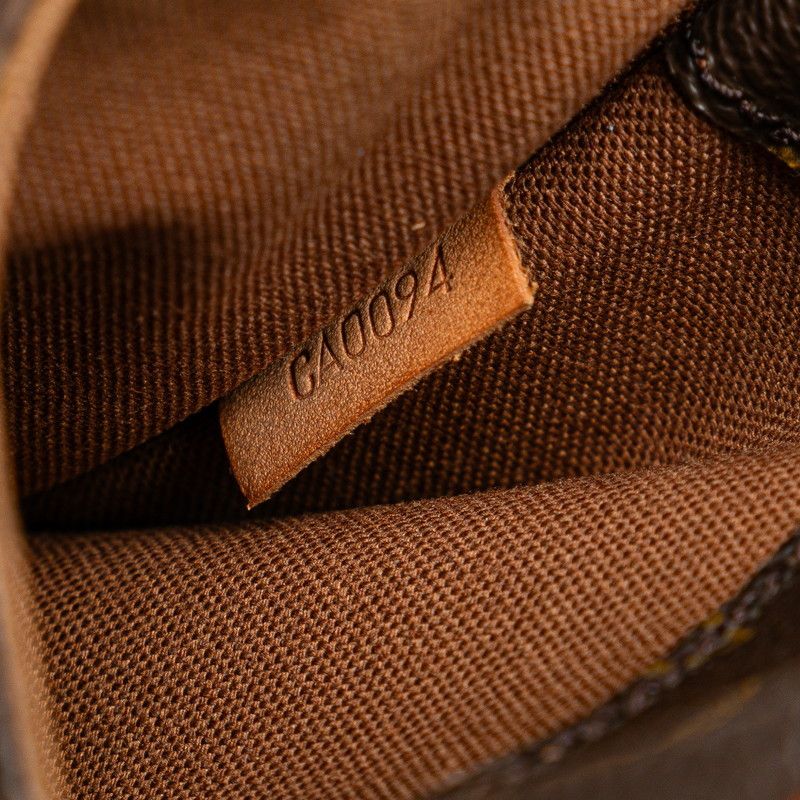 Louis Vuitton Louis Vuitton Louis Vuitton Monogram Pochette Gange Waist Bag M51870 Brown PVC Leather Canvas Belt Bag M51870 in Very Good Condition Size ONE SIZE - 8 Thumbnail
