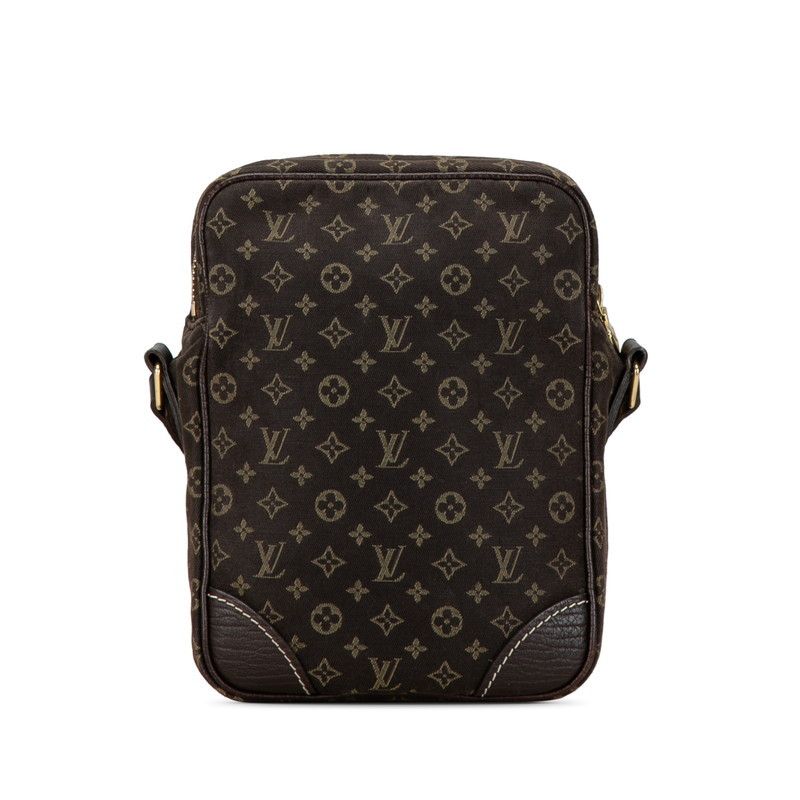Louis Vuitton Louis Vuitton Louis Vuitton Monogram Mini Lin Danube Canvas Leather Shoulder Bag M95228 Canvas Crossbody Bag M95228 in Very Good Condition Size ONE SIZE - 3 Thumbnail