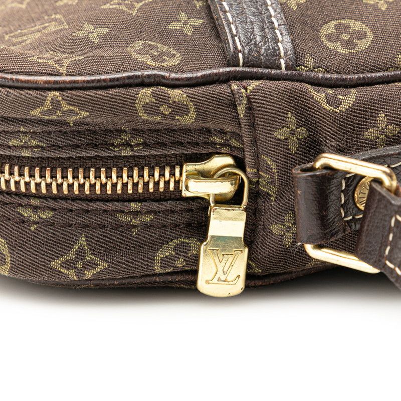 Louis Vuitton Louis Vuitton Louis Vuitton Monogram Mini Lin Danube Canvas Leather Shoulder Bag M95228 Canvas Crossbody Bag M95228 in Very Good Condition Size ONE SIZE - 6 Thumbnail