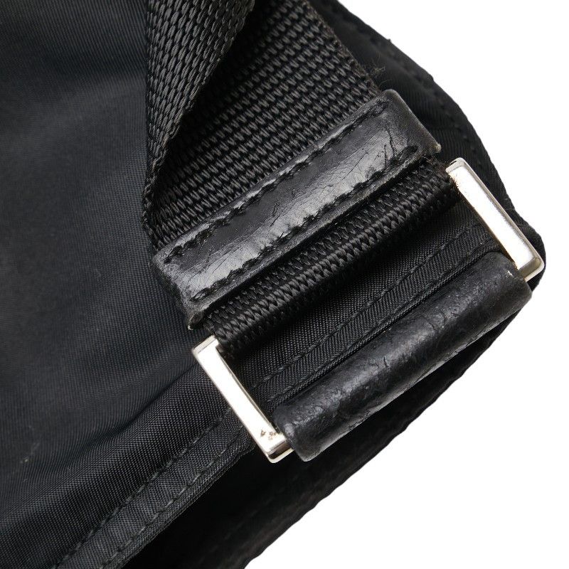 Prada Prada Prada Nylon Triangle Logo Plate Shoulder Bag Canvas Shoulder Bag in Good Condition Size ONE SIZE - 6 Thumbnail
