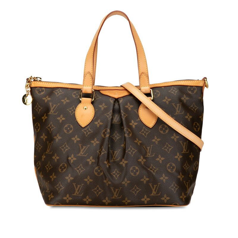 Louis Vuitton Louis Vuitton Louis Vuitton Monogram Palermo PM 2WAY Handbag M40145 Canvas Handbag M40145 in Very Good Condition Size ONE SIZE - 2 Thumbnail