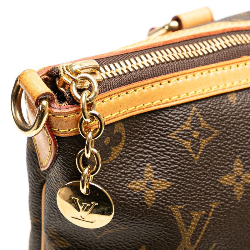 Louis Vuitton Louis Vuitton Louis Vuitton Monogram Palermo PM 2WAY Handbag M40145 Canvas Handbag M40145 in Very Good Condition Size ONE SIZE - 6 Thumbnail