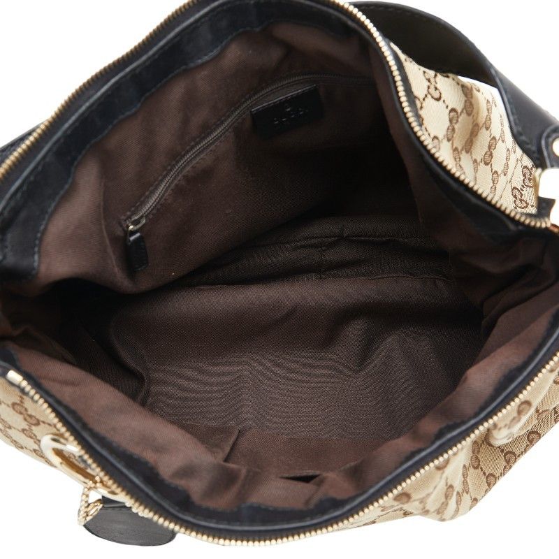 Gucci Gucci Gucci GG Canvas Leather One Shoulder Bag 232955 Leather Shoulder Bag 232955 in Very Good Condition Size ONE SIZE - 5 Thumbnail
