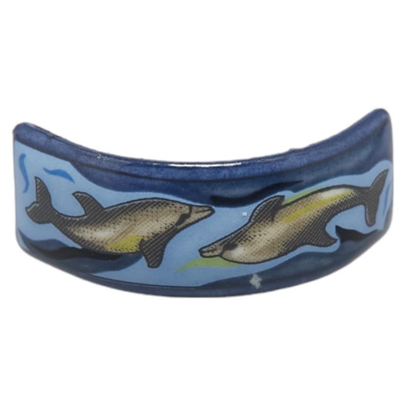 Hermes Hermes Hermes Enamel Dolphin Clip-On Earrings Metal Earrings in Good Condition Size ONE SIZE - 4 Thumbnail