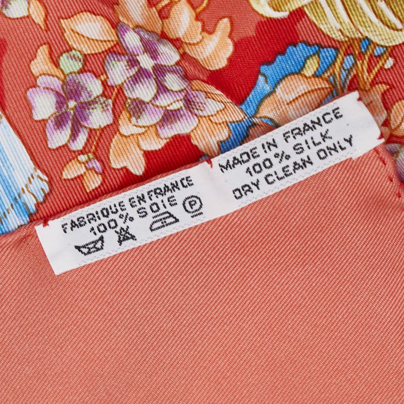 Hermes Hermes Hermes LE SACRE DU PRINTEMPS Silk Scarf Canvas Scarf in Great Condition Size ONE SIZE - 5 Thumbnail
