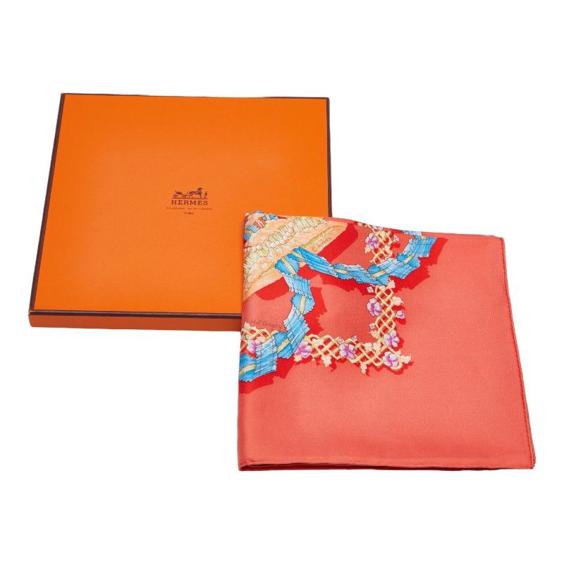 Hermes Hermes Hermes LE SACRE DU PRINTEMPS Silk Scarf Canvas Scarf in Great Condition Size ONE SIZE - 6 Thumbnail