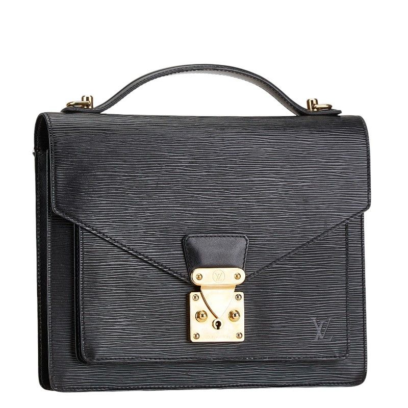 Louis Vuitton Louis Vuitton Louis Vuitton Epi Monceau Leather Handbag M52122 Leather Handbag M52122 in Very Good Condition Size ONE SIZE - 3 Thumbnail
