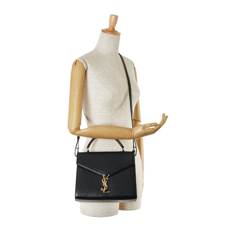 Yves Saint Laurent Yves Saint Laurent Yves Saint Laurent Cassandra Top Handle Medium Leather Handbag 623931 Leather Handbag 623931 in Very Good Condition Size ONE SIZE - 9 Thumbnail